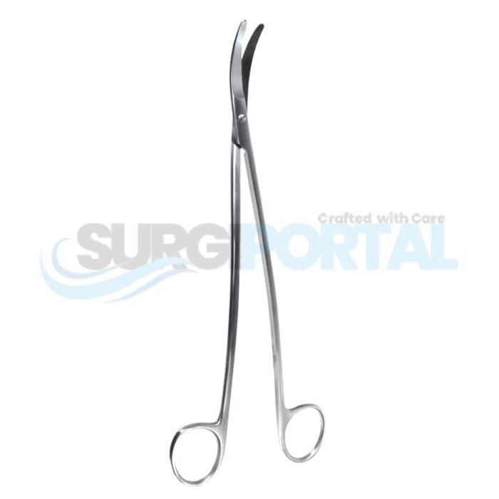 9¾" Satinsky Scissors, S-Shaped, Blunt Tips - Image 1