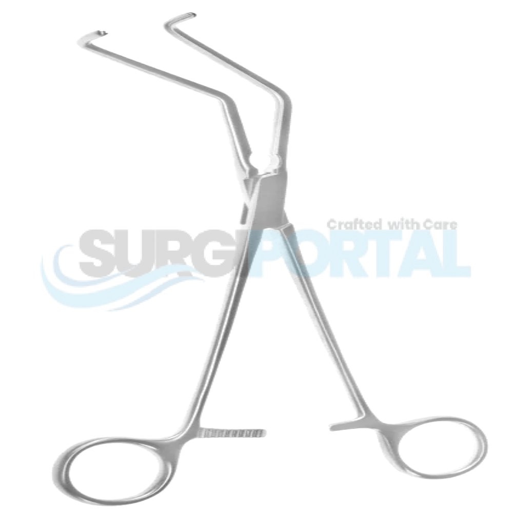 resized_processed_9 5 8″ Cleveland Clinic Renal Clamp – right large 9 5/8" Cleveland Clinic Renal Clamp, Right Large - Image 1