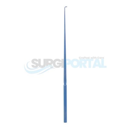 Dandy Nerve Hook, Straight, 9", Titanium