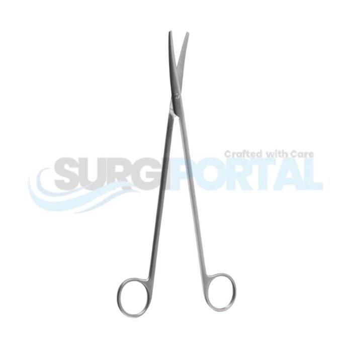 9" Nelson Metzenbaum Dissecting Scissors, Curved - Image 1