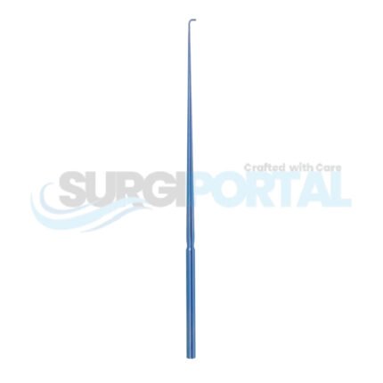 9 Dandy Nerve Hook Straight Titanium