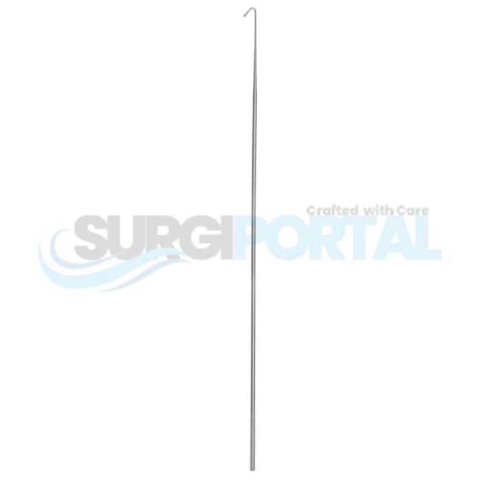 Surgical Hook 9" with Blunt Probe End - Image 1