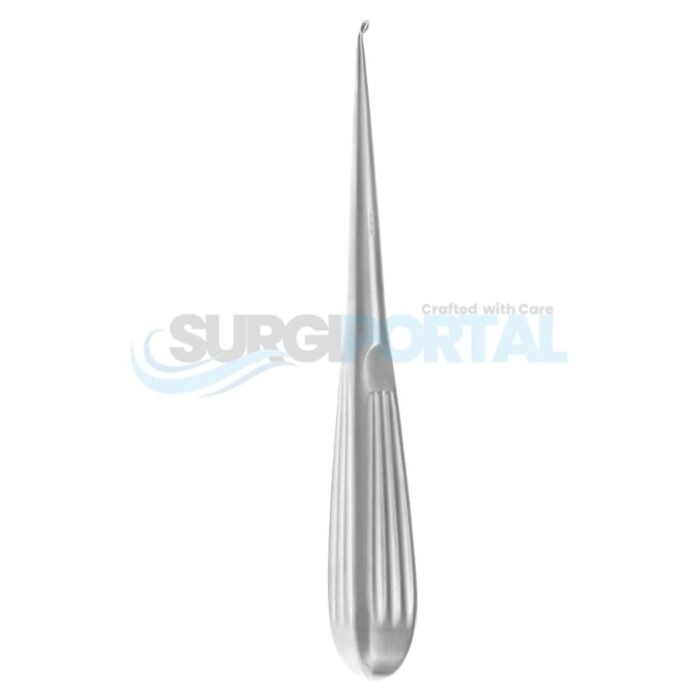 Bruns Curette - 6 3/4" angled size 000 - Image 1