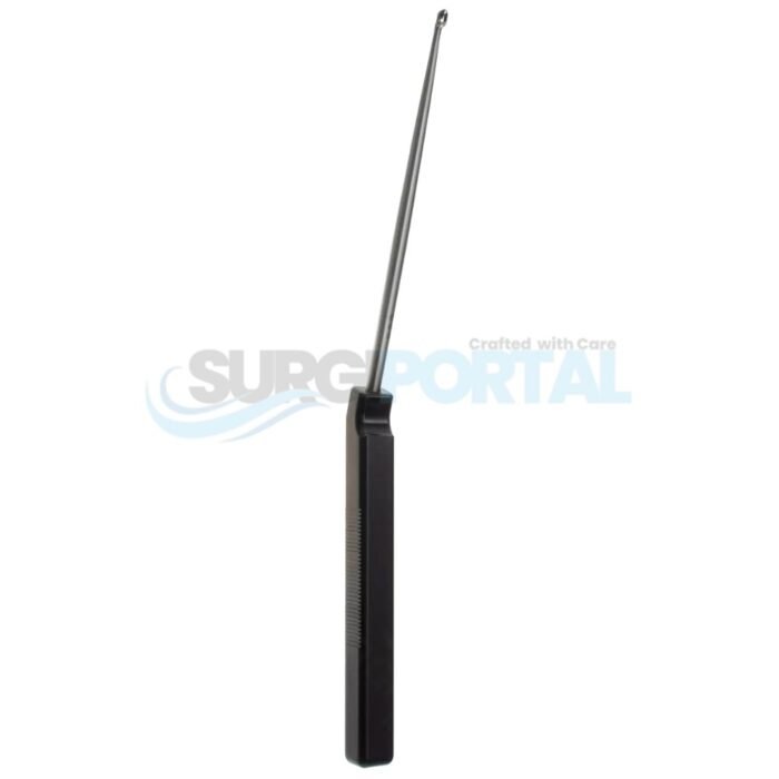 Cervical Axial Curette – 3-0 Straight Down 9'' - Image 1
