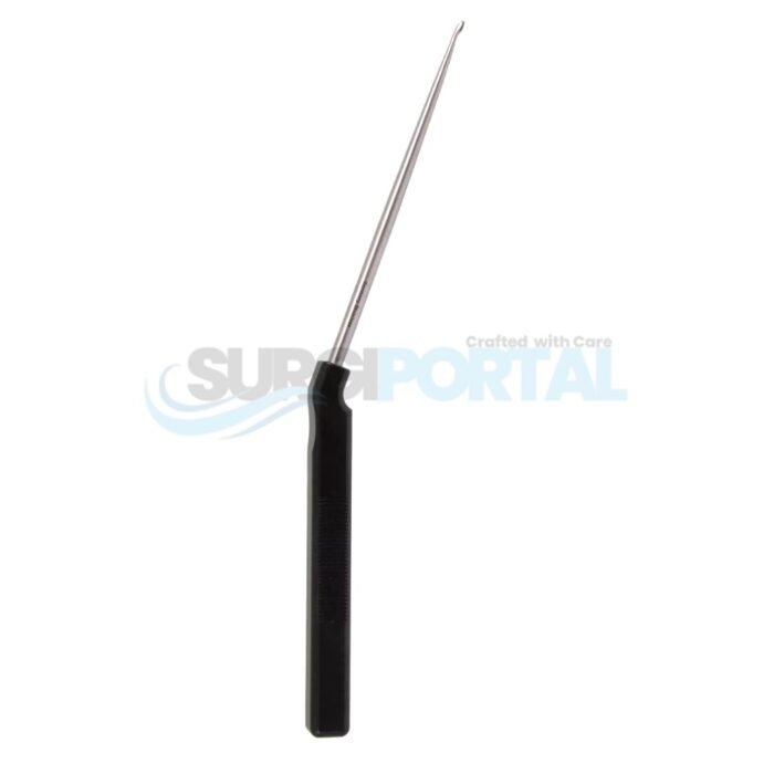Cervical Axial Curette – 4-0, Straight Down, 9" - Image 1
