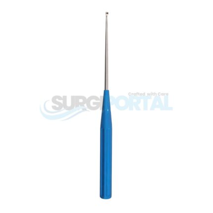 Color Lumbar Curette Straight 2 blue