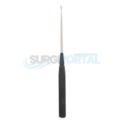 Color Lumbar Curette Straight 4 black
