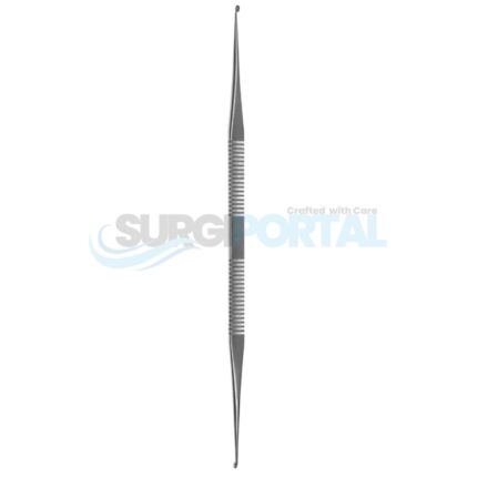 Curette cups lightly ang 2.0 & 2.5mm dbl end