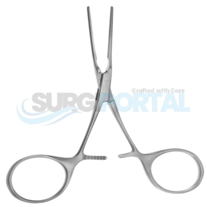 DeBakey Castaneda Clamp 1.4mm Straight Jaws Straight Handle - Image 1