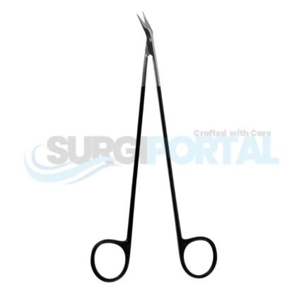 7" Diethrich Scissors, 25° Angled, SuperCut