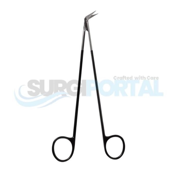 7" Diethrich Scissors, 60° Angled, SuperCut - Image 1