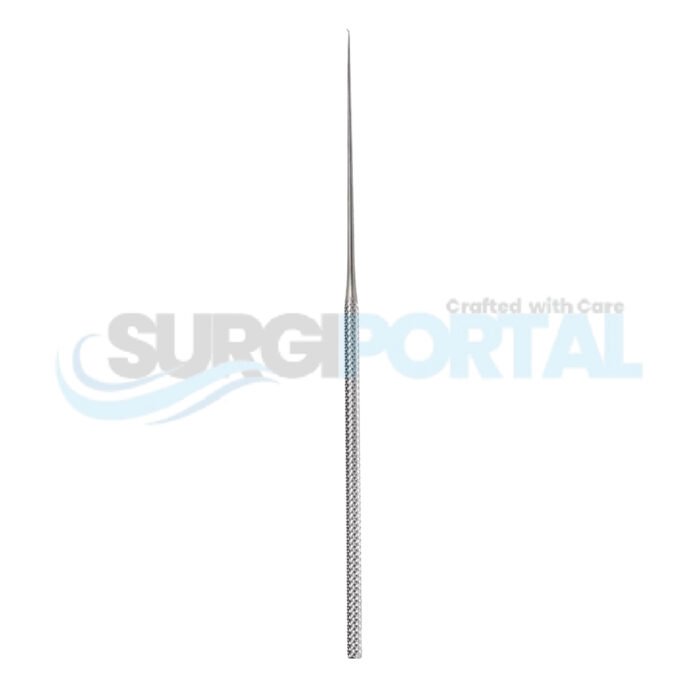 Fenestration Hook,1mm long point angled 45°, 6 1/4 - Image 1