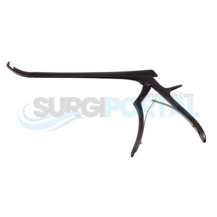 Foraminotomy Rongeur, 8″ (200mm) 4mm, Curved Up, 40° Up, Hinged Micro Handle, Panther