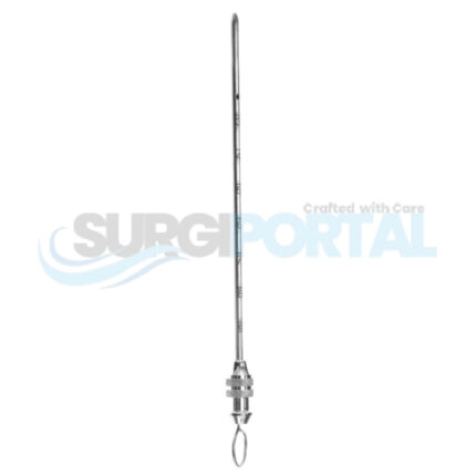 Frazier Suction Cannula 3.0mm dia 4
