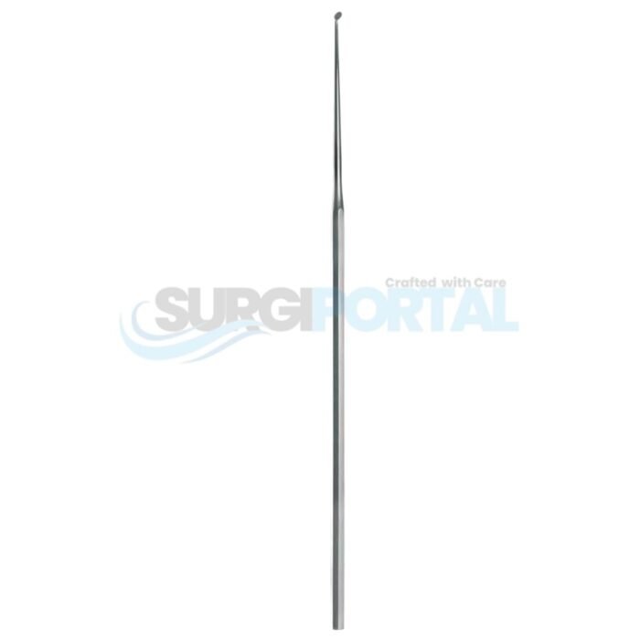 Knife Curette large ang 45deg up 6 1/4 - Image 1