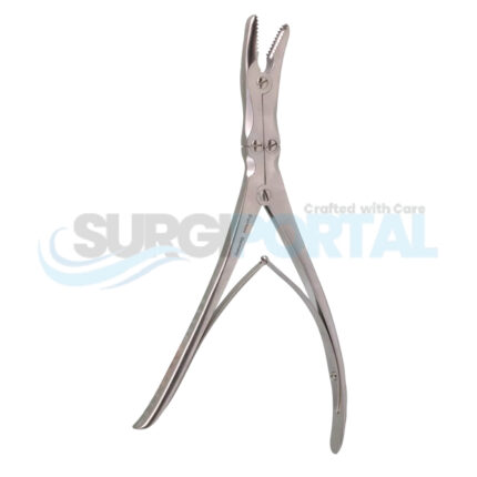 Leksell Rongeur – Double Action, 9″ with Teeth, 15° Curve, 8x16mm