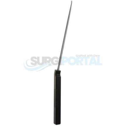 Lumbar Axial Curette – 5-0 Rev Angled Up, 10 1/4''