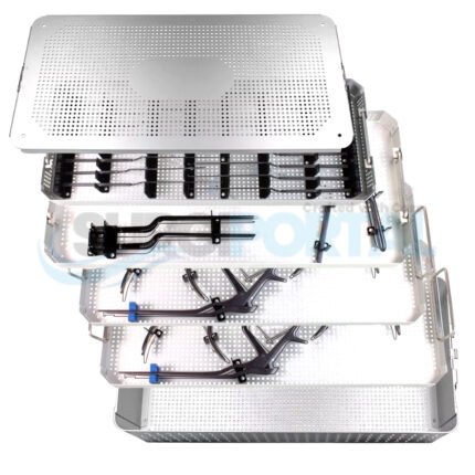 MIS Retractor Case II Dissectors Kerrisons Suctions 4 Level