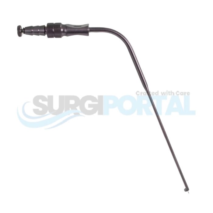 MIS Suction Retractor, w/ lip 8 1/4" - Panther Extra Wide 6mm 16fr - Image 1