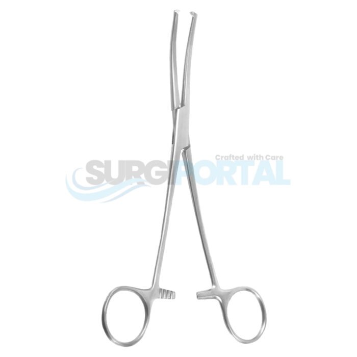 Maingot Hysterectomy Forceps Curved 20cm - Image 1
