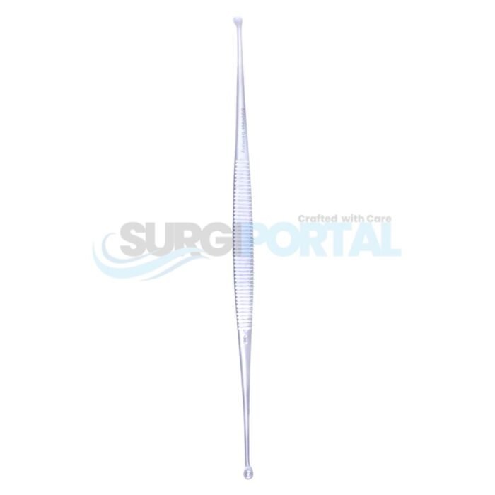 Martini Bone Curette – 4 x 5mm DE, 6 1/2'' - Image 1