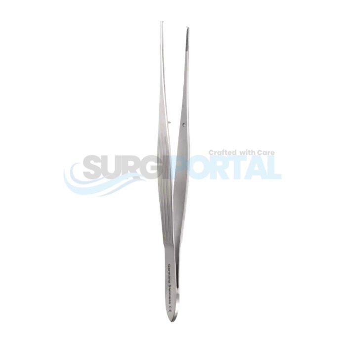 McIndoe Dressing Forceps 1.6mm Tip Width 1×2 Teeth 6 inch - Image 1