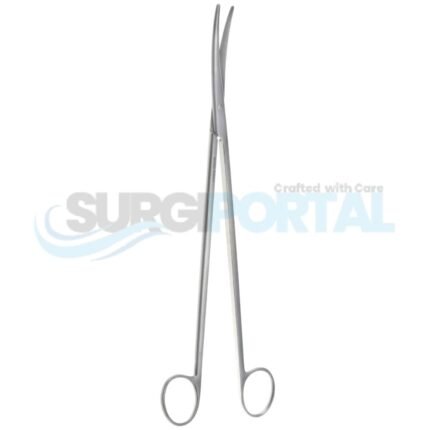 9" Metzenbaum Scissors, Curved, Shark Edge
