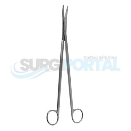 11 3/4" Nelson Metzenbaum Scissors, Curved, Shark Edge