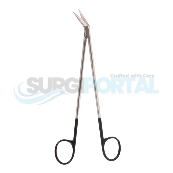 7" Potts-Smith Scissors, 45° Angled, SuperCut - Image 1