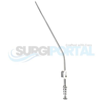 Raindrop Suction Tube 9fr tapered angled W/L 6