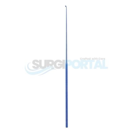 Rhoton Micro Curette ang 1x2mm cup titanium