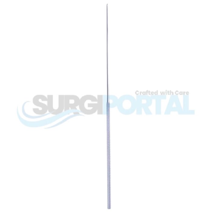 Rhoton Round Dissector 1 mm 19 cm Angled - Image 1