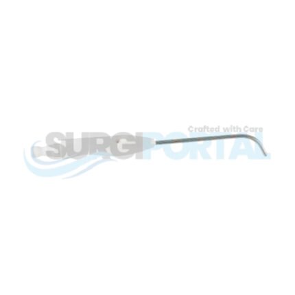 Single Use 70°  Deg Curved Sinus Suction 12fr Rounded Tip