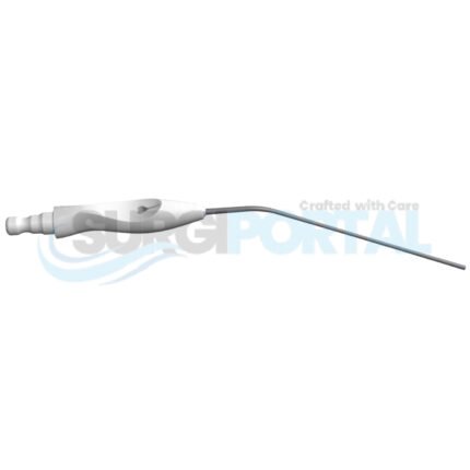 Single Use Tapered Teardrop Suction 6fr 9cm Polished Tip