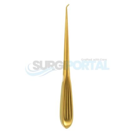 Spinal Fusion Curette - 8" angled size 000 SuperCoat Tip