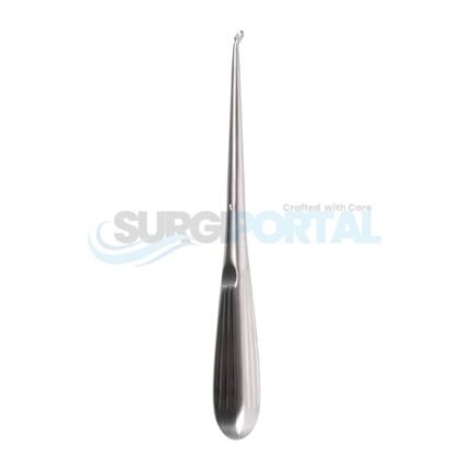 Spinal Fusion Curette - 8" angled size 1