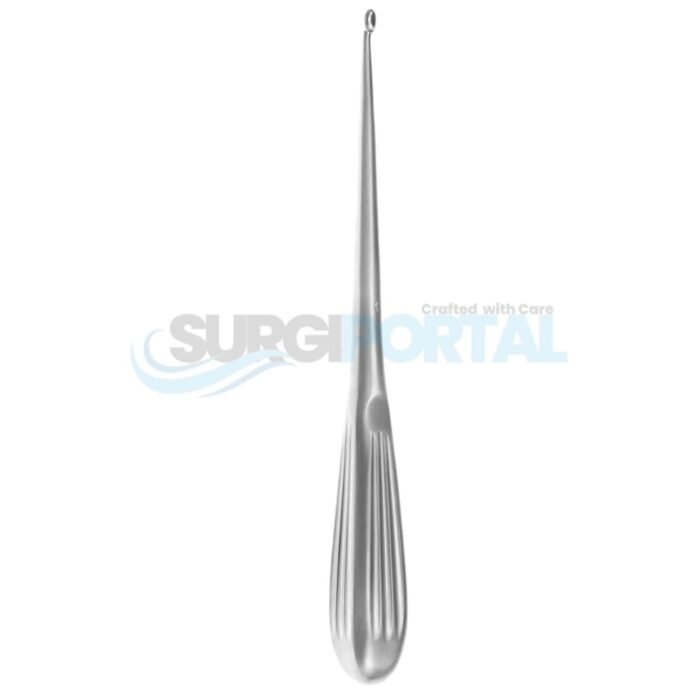 Spinal Fusion Curette - 8" straight size 00 - Image 1