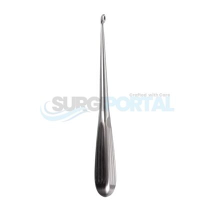Spinal Fusion Curette - 8" straight size 4