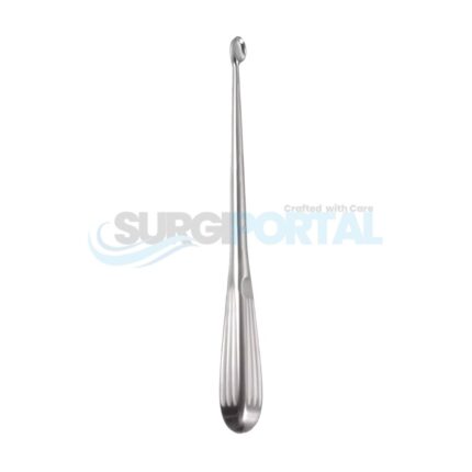 Spinal Fusion Curette - 9" straight size 6
