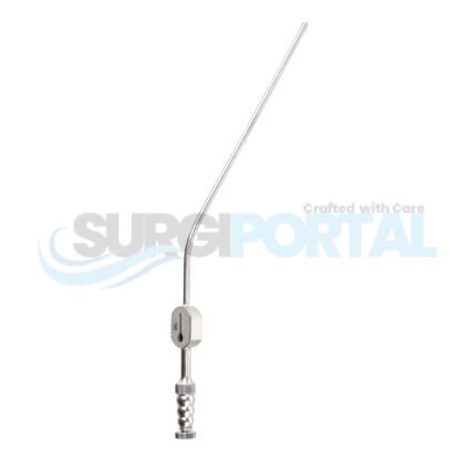 Teardrop Suction Tube non taper angled W/L 5 10fr