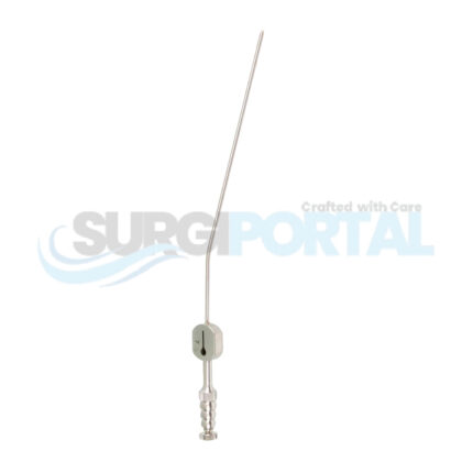 Teardrop Suction Tube Non-Taper Angled W/L 5" 8Fr