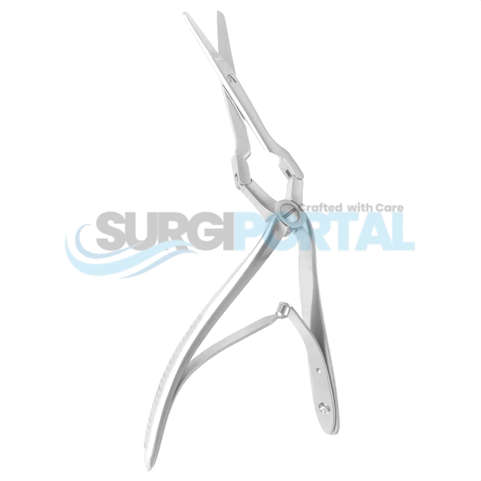 6 1/4" Becker Septum Scissors Serrated Blades - Image 1