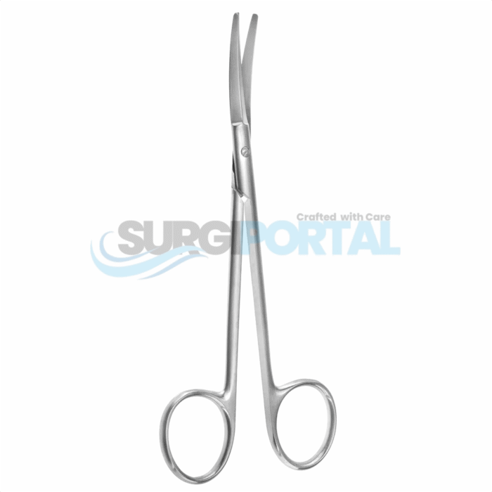 7" Kahn Dissecting Scissors, Curved - Image 1