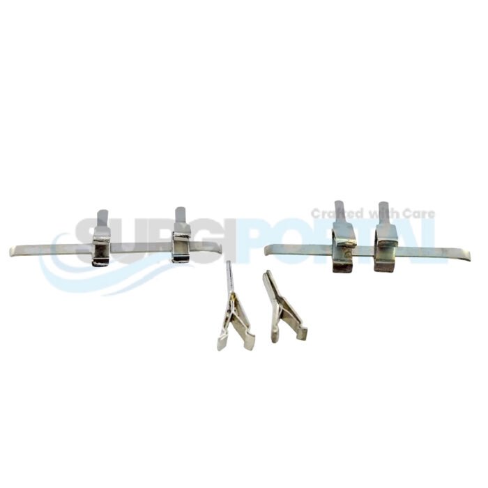 Acland Micro Vessel Clamps — 6 Pc Set for Plastic Surgery & Neurosurgery - Image 1