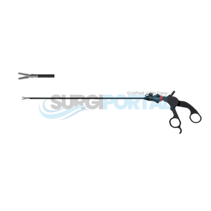 Grasping Forceps Rounded Jaws 3 Piece Modular Reusable Full System - Image 1