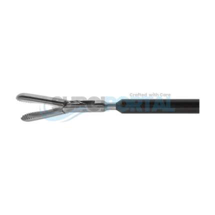 Grasping Forceps Serrated - 3 Piece Modular Reusable Insert