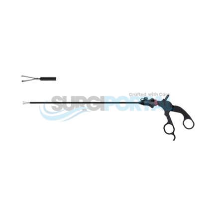 T-Shape Atraumatic Forceps Tungsten Carbide Inserts 3 Piece Modular Reusable Full System