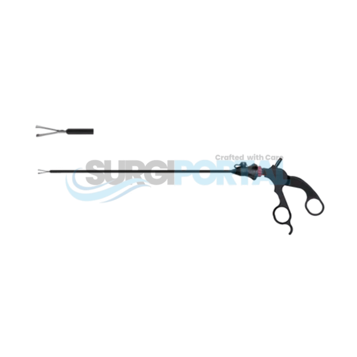 T-Shape Atraumatic Forceps Tungsten Carbide Inserts 3 Piece Modular Reusable Full System - Image 1