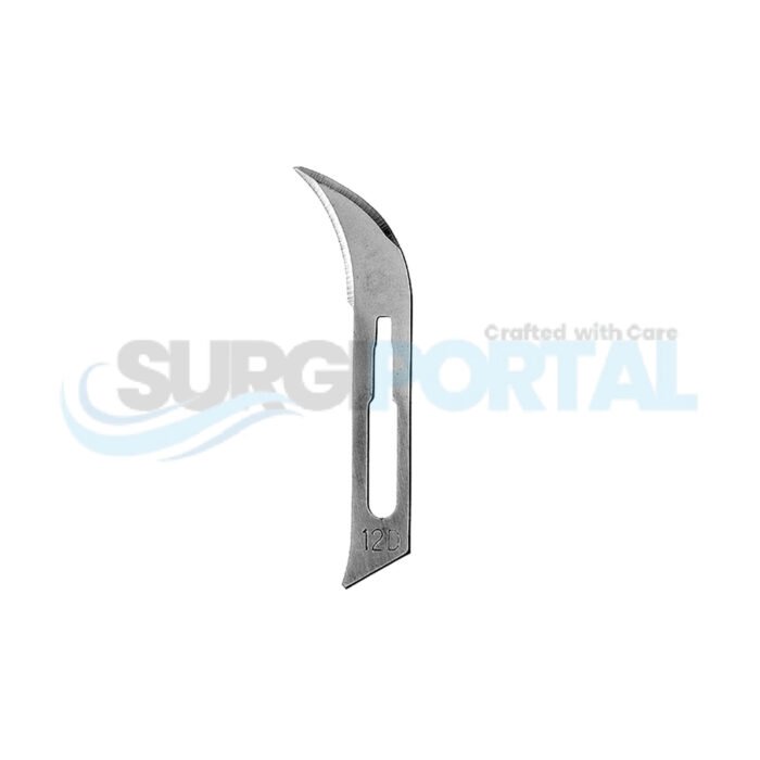 12D Sterile Scalpel Blade, Stainless Steel, Box of 100 - Image 1