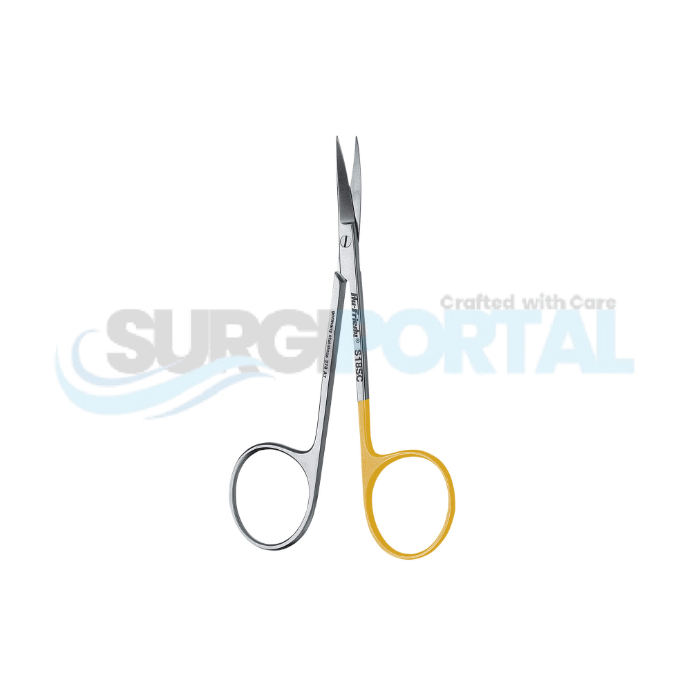 resized_18 Curved Iris Super-Cut Scissors 18 Curved Iris Super-Cut Scissors - Image 1